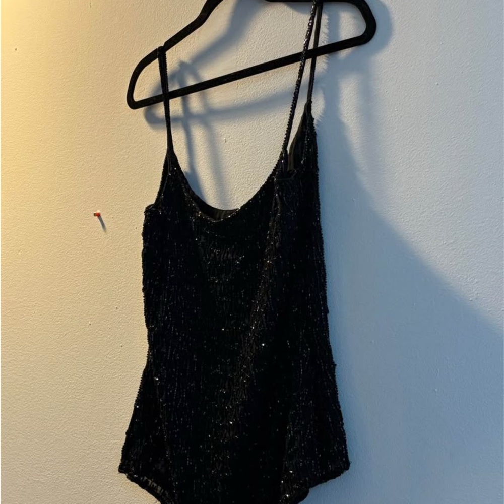 Elegant Black Women's Top